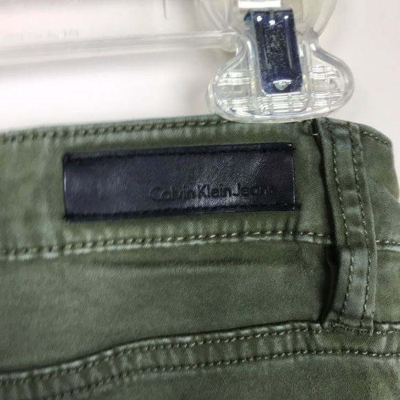 Calvin Klein Army Green Pants - Picture 7 of 7